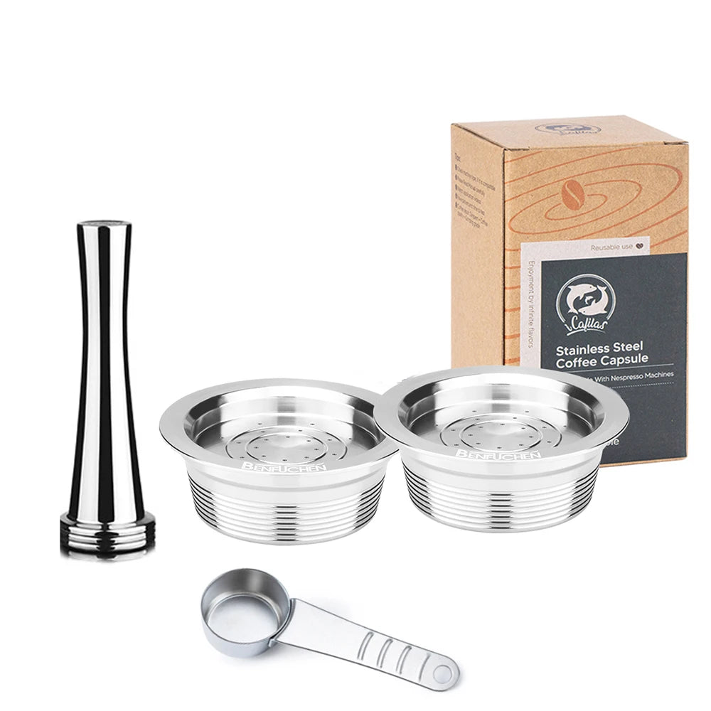 Cesta de filtro recargable para cápsulas de café (reutilizable)