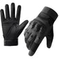Guantes tácticos de tiro, diseño táctil, protección para fitness, deportes, motociclismo, caza, diseño dedo completo para caminar
