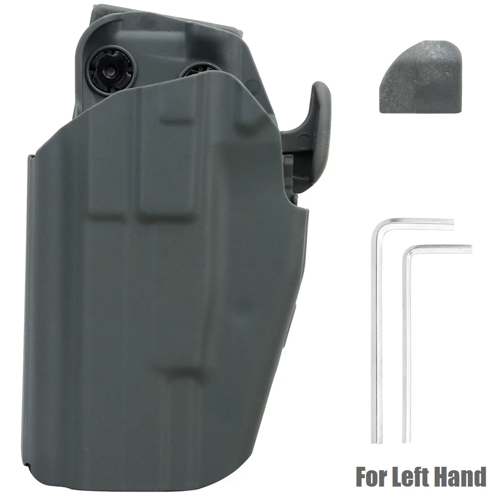 Funda táctica de caza para diestros y zurdos para GL 17 20 21 22 31/H&K VP40 45/S&W M&P 22 45 9mm/SIGP225/Taurus PT24 PT809 PT840