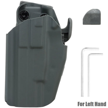 Funda táctica de caza para diestros y zurdos para GL 17 20 21 22 31/H&K VP40 45/S&W M&P 22 45 9mm/SIGP225/Taurus PT24 PT809 PT840