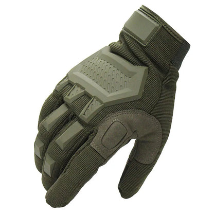 Guantes tácticos para hombre, para paintball, airsoft, deportes al aire libre, tiro, senderismo, carreras, policía. Guantes de dedo completo