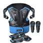 Traje para motociclistas infantiles, equipo para motocross, protector de pecho para niños con coderas y rodilleras
