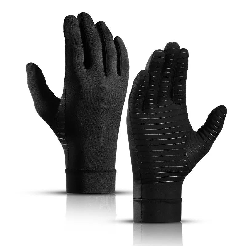 Guantes de ciclismo con terapia de compresión magnética antiartrítica para aliviar el dolor de manos. Protector de muñeca adecuado para múltiples situaciones.