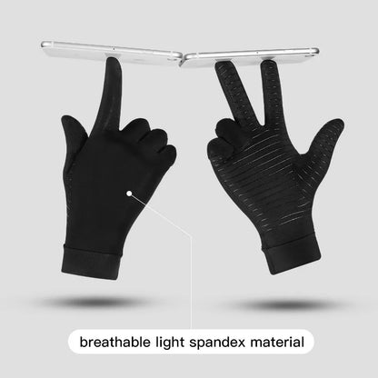 Guantes de ciclismo con terapia de compresión magnética antiartrítica para aliviar el dolor de manos. Protector de muñeca adecuado para múltiples situaciones.