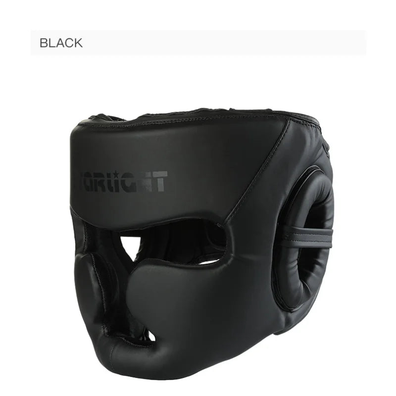 Casco protector de kick boxing, karate, muay thai, lucha libre, MMA, entrenamiento de sanda para adultos y niños