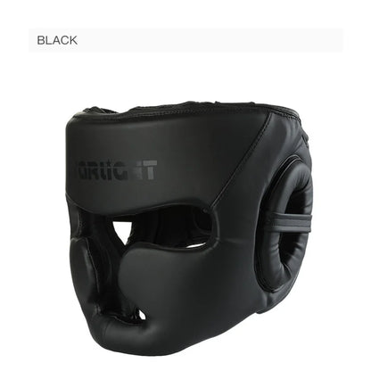Casco protector de kick boxing, karate, muay thai, lucha libre, MMA, entrenamiento de sanda para adultos y niños
