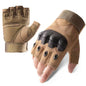 Guantes tácticos de tiro, diseño táctil, protección para fitness, deportes, motociclismo, caza, diseño dedo completo para caminar