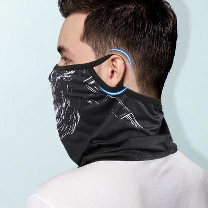 Pañuelo tipo bandana transpirable con protección UV para deportes, calentador de cuello para actividades al aire libre, senderismo, camping, correr, pescar y motociclismo, etc.