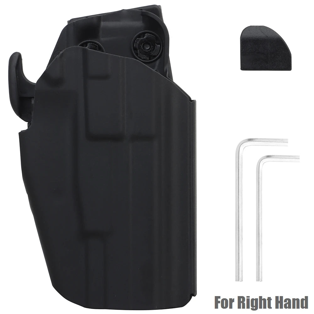 Funda táctica de caza para diestros y zurdos para GL 17 20 21 22 31/H&K VP40 45/S&W M&P 22 45 9mm/SIGP225/Taurus PT24 PT809 PT840
