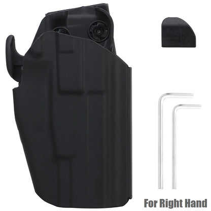 Funda táctica de caza para diestros y zurdos para GL 17 20 21 22 31/H&K VP40 45/S&W M&P 22 45 9mm/SIGP225/Taurus PT24 PT809 PT840
