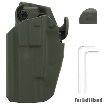 Funda táctica de caza para diestros y zurdos para GL 17 20 21 22 31/H&K VP40 45/S&W M&P 22 45 9mm/SIGP225/Taurus PT24 PT809 PT840