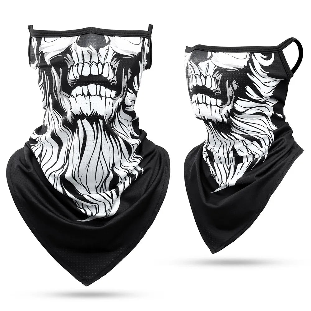 Pañuelo tipo bandana transpirable con protección UV para deportes, calentador de cuello para actividades al aire libre, senderismo, camping, correr, pescar y motociclismo, etc.