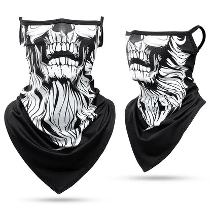 Pañuelo tipo bandana transpirable con protección UV para deportes, calentador de cuello para actividades al aire libre, senderismo, camping, correr, pescar y motociclismo, etc.