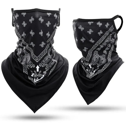 Pañuelo tipo bandana transpirable con protección UV para deportes, calentador de cuello para actividades al aire libre, senderismo, camping, correr, pescar y motociclismo, etc.