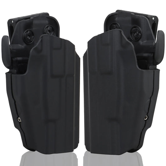 Funda táctica de caza para diestros y zurdos para GL 17 20 21 22 31/H&K VP40 45/S&W M&P 22 45 9mm/SIGP225/Taurus PT24 PT809 PT840