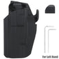 Funda táctica de caza para diestros y zurdos para GL 17 20 21 22 31/H&K VP40 45/S&W M&P 22 45 9mm/SIGP225/Taurus PT24 PT809 PT840