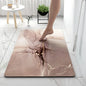 Alfombras de baño, alfombra de suelo de tierra de diatomeas suave, superabsorbente. Felpudo para puerta, antideslizante de goma para ducha