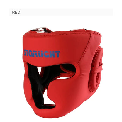 Casco protector de kick boxing, karate, muay thai, lucha libre, MMA, entrenamiento de sanda para adultos y niños