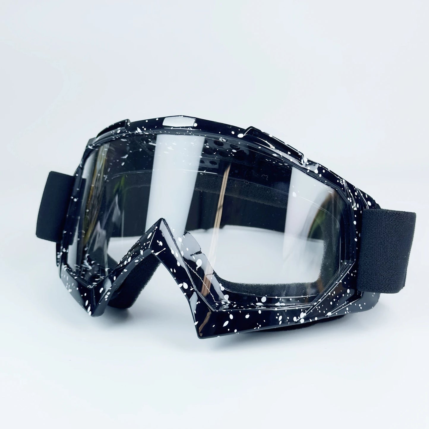 Gafas de motocross con correa desmontable para deportes al aire libre, resistentes al viento, para MX, MTB y carreras de cross