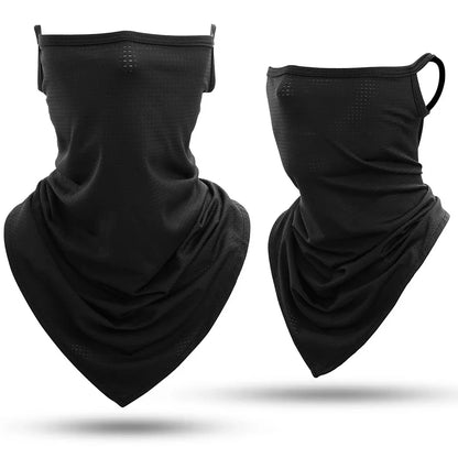 Pañuelo tipo bandana transpirable con protección UV para deportes, calentador de cuello para actividades al aire libre, senderismo, camping, correr, pescar y motociclismo, etc.