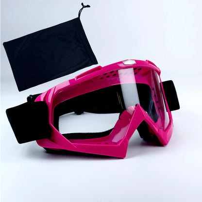 Gafas de motocross con correa desmontable para deportes al aire libre, resistentes al viento, para MX, MTB y carreras de cross