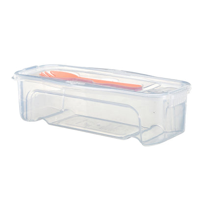 Recipientes para alimentos para microondas con tapa, 1.250 ml (44 oz), para cocinar espaguetis, con escurridor y cubiertos