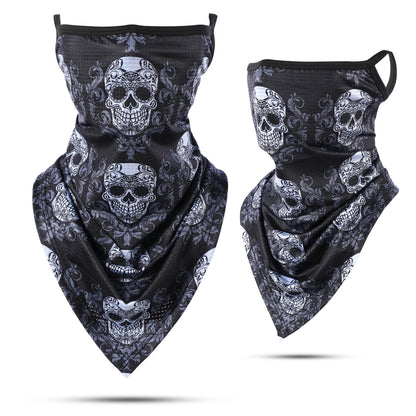 Pañuelo tipo bandana transpirable con protección UV para deportes, calentador de cuello para actividades al aire libre, senderismo, camping, correr, pescar y motociclismo, etc.