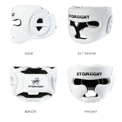 Casco protector de kick boxing, karate, muay thai, lucha libre, MMA, entrenamiento de sanda para adultos y niños