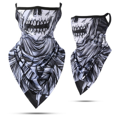 Pañuelo tipo bandana transpirable con protección UV para deportes, calentador de cuello para actividades al aire libre, senderismo, camping, correr, pescar y motociclismo, etc.