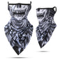 Pañuelo tipo bandana transpirable con protección UV para deportes, calentador de cuello para actividades al aire libre, senderismo, camping, correr, pescar y motociclismo, etc.