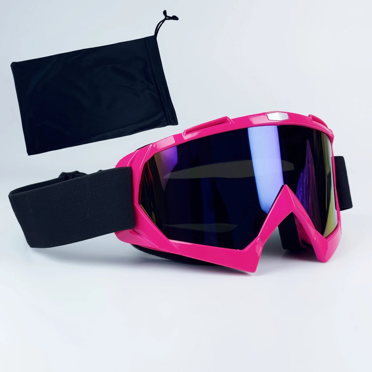 Gafas de motocross con correa desmontable para deportes al aire libre, resistentes al viento, para MX, MTB y carreras de cross