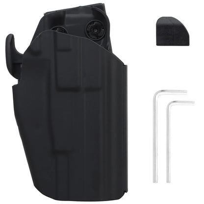 Funda táctica de caza para diestros y zurdos para GL 17 20 21 22 31/H&K VP40 45/S&W M&P 22 45 9mm/SIGP225/Taurus PT24 PT809 PT840