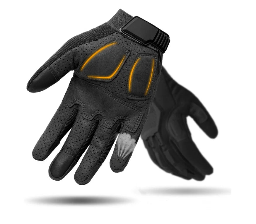 Guantes tácticos para hombre, para paintball, airsoft, deportes al aire libre, tiro, senderismo, carreras, policía. Guantes de dedo completo