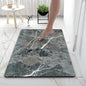Alfombras de baño, alfombra de suelo de tierra de diatomeas suave, superabsorbente. Felpudo para puerta, antideslizante de goma para ducha