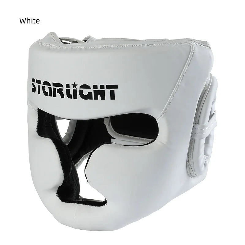 Casco protector de kick boxing, karate, muay thai, lucha libre, MMA, entrenamiento de sanda para adultos y niños