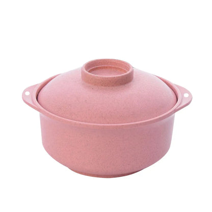 Tazones para fideos instantáneos con tapa, tazones para sopa y arroz caliente, recipientes para comida de estilo japonés