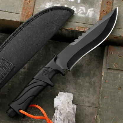 Nuevo cuchillo táctico recto para acampada al aire libre, herramienta portátil, equipo EDC, cuchillo de supervivencia