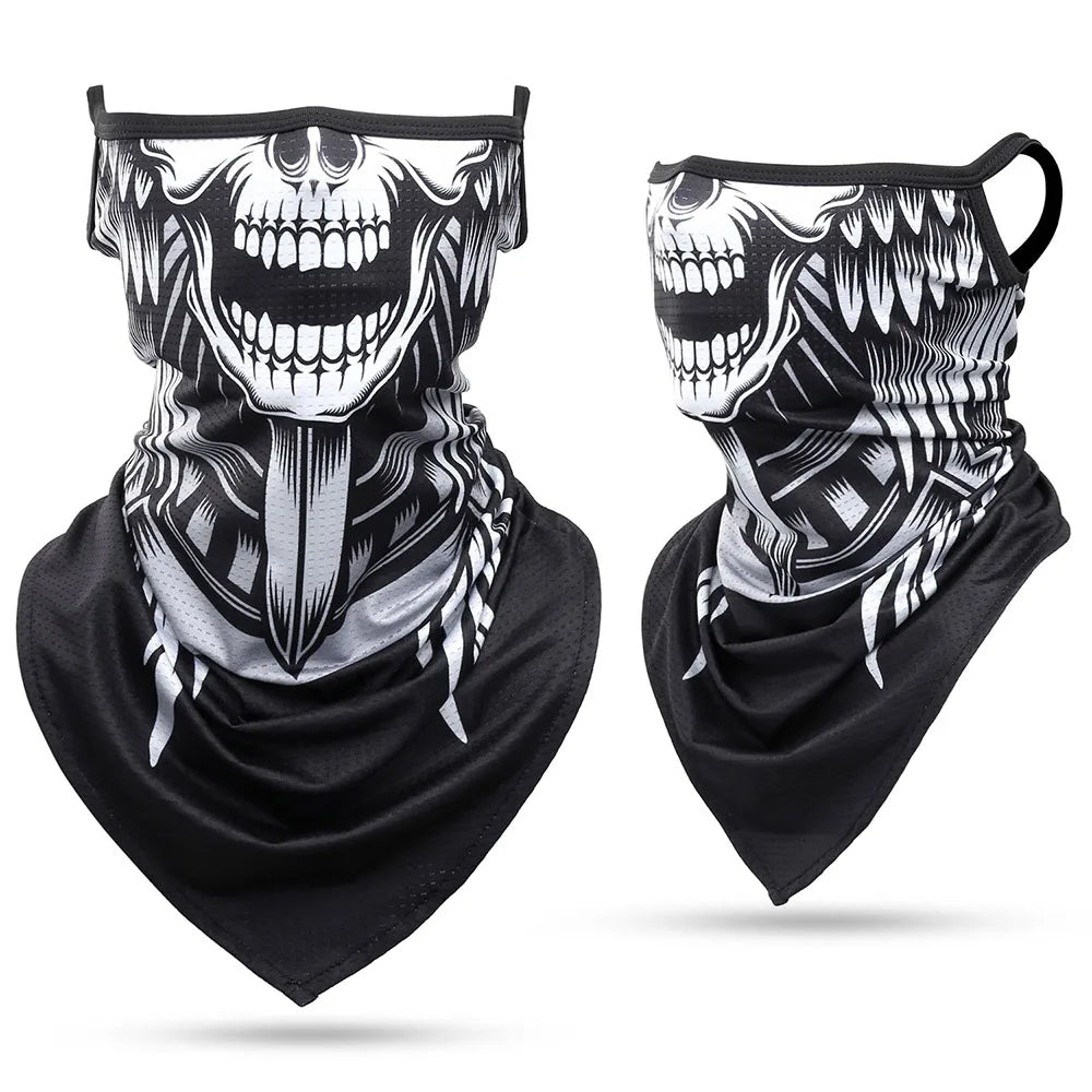 Pañuelo tipo bandana transpirable con protección UV para deportes, calentador de cuello para actividades al aire libre, senderismo, camping, correr, pescar y motociclismo, etc.