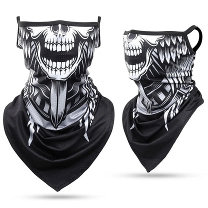 Pañuelo tipo bandana transpirable con protección UV para deportes, calentador de cuello para actividades al aire libre, senderismo, camping, correr, pescar y motociclismo, etc.