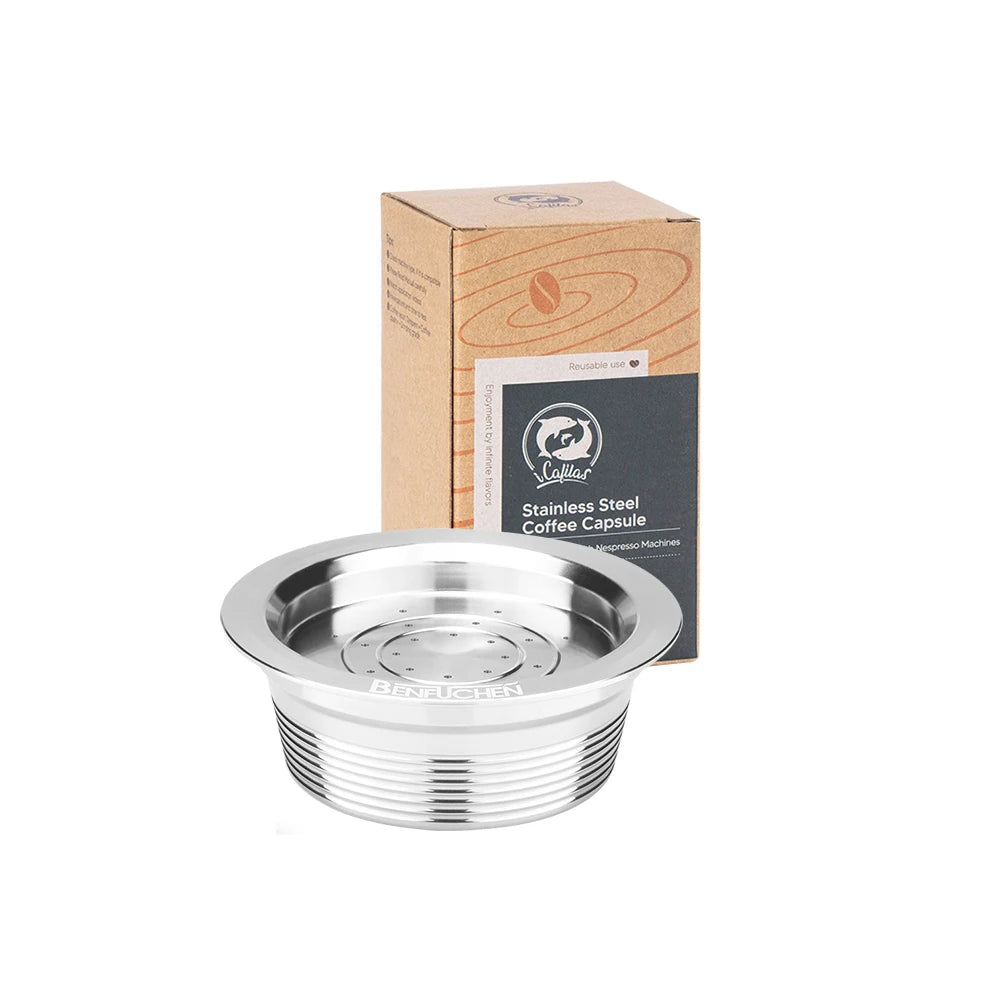 Cesta de filtro recargable para cápsulas de café (reutilizable)