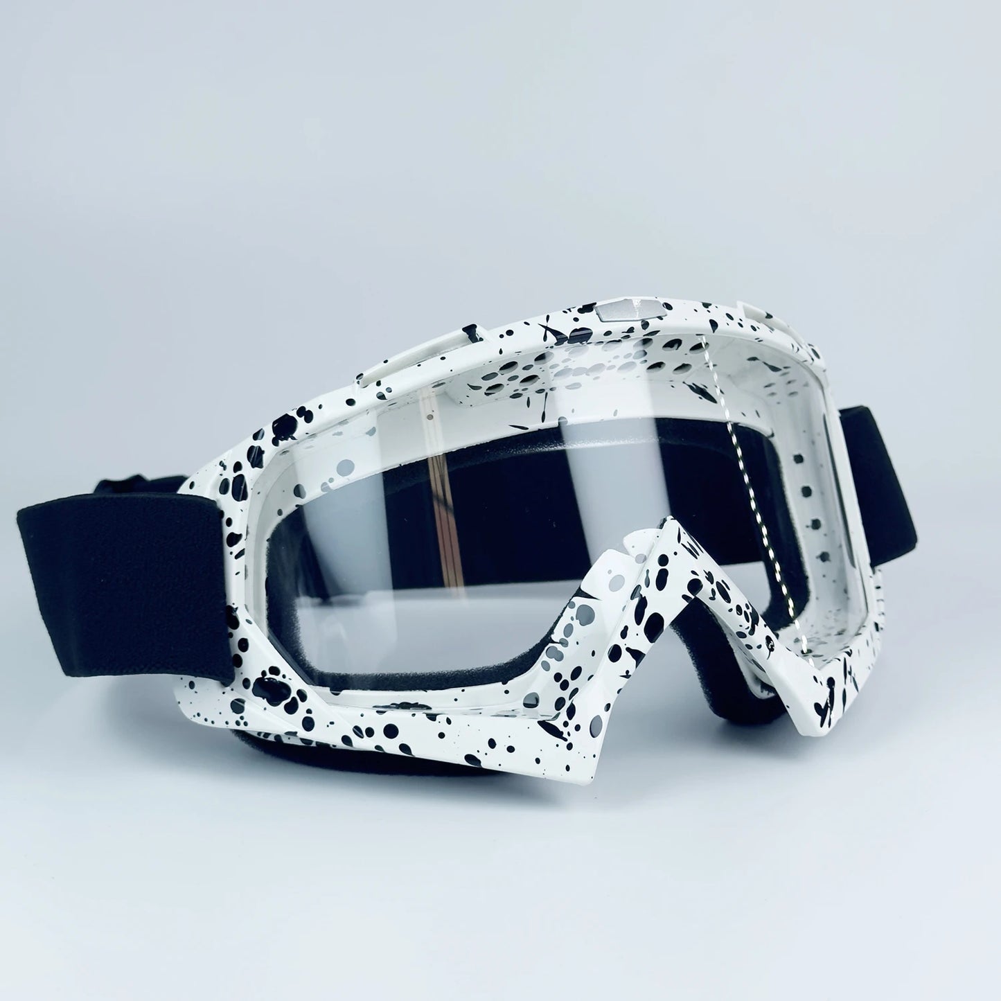 Gafas de motocross con correa desmontable para deportes al aire libre, resistentes al viento, para MX, MTB y carreras de cross