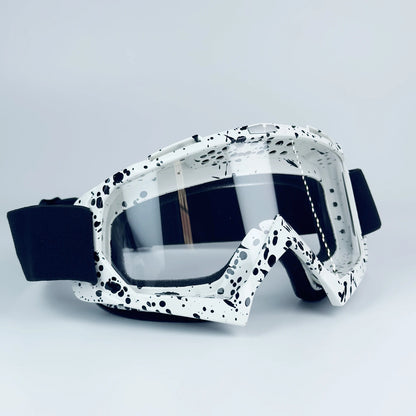 Gafas de motocross con correa desmontable para deportes al aire libre, resistentes al viento, para MX, MTB y carreras de cross