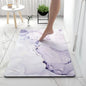Alfombras de baño, alfombra de suelo de tierra de diatomeas suave, superabsorbente. Felpudo para puerta, antideslizante de goma para ducha