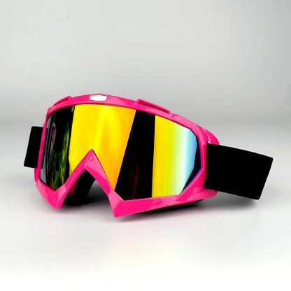 Gafas de motocross con correa desmontable para deportes al aire libre, resistentes al viento, para MX, MTB y carreras de cross